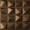 Ekena Millwork 19 5/8in. W x 19 5/8in. H Tristan EnduraWall Decorative 3D Wall Panel Covers 2.67 Sq. Ft. WP20X20TNCAB - alternate 1
